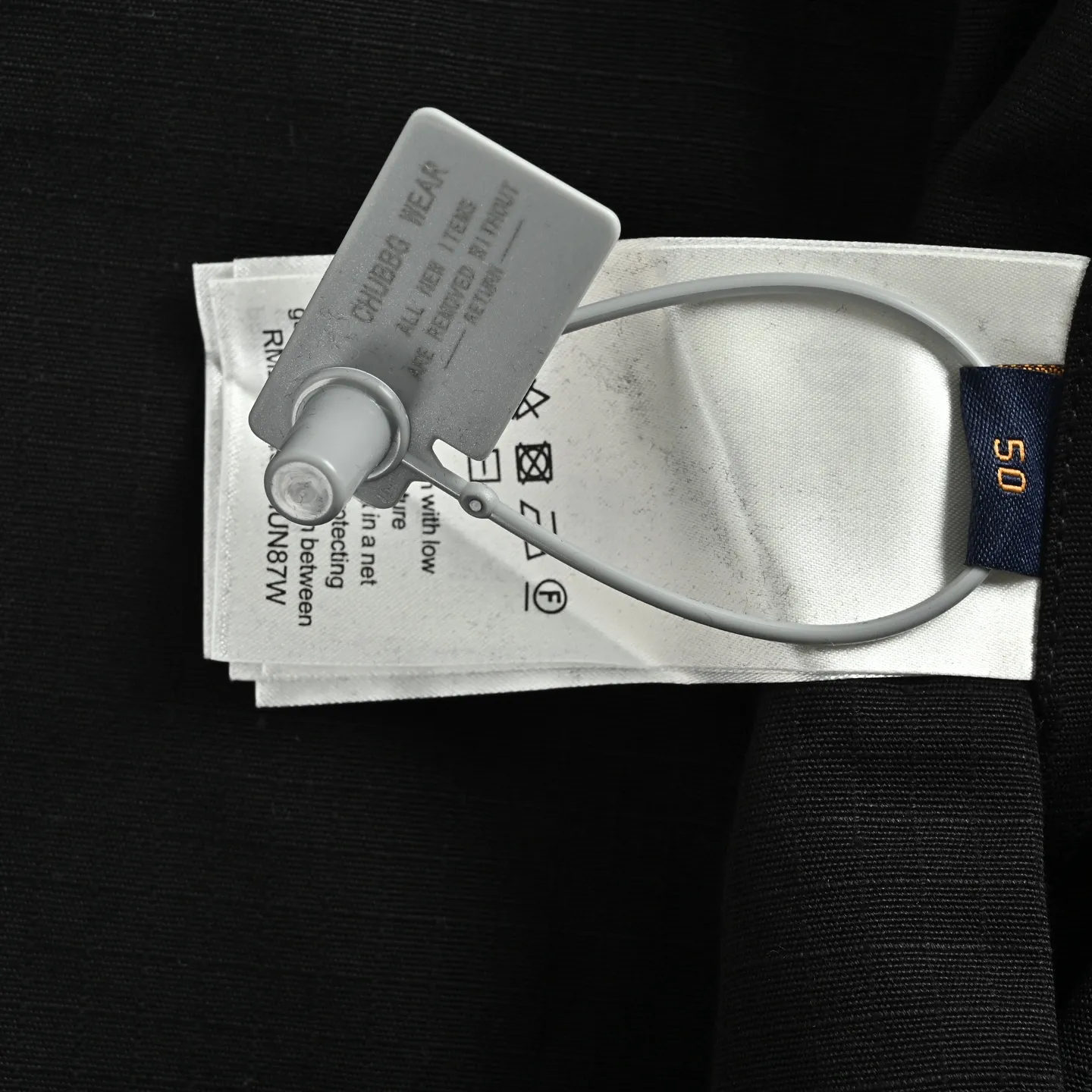 Louis Vuitton/Louis Vuitton metal logo sleeves and leather work jacket